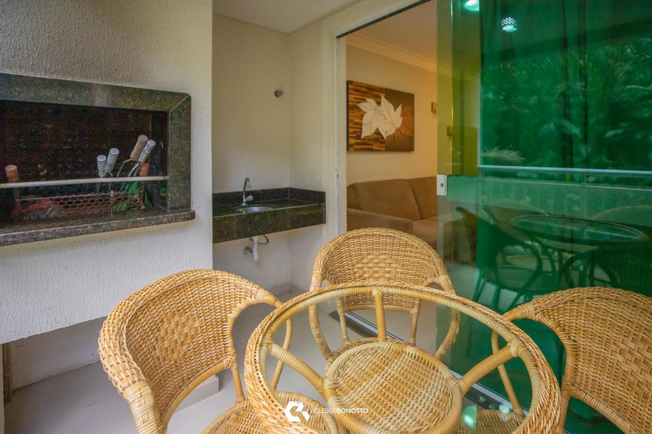 Flat Com Piscina Termica No Bombinhas Summer Beach ภายนอก รูปภาพ